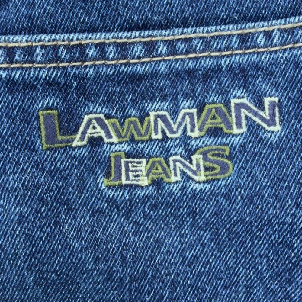 Lawman 90s Vintage High Rise Denim Shorts Womens 11/12 Blue NWT VERA YR77